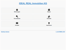 Tablet Screenshot of ideal-real.com